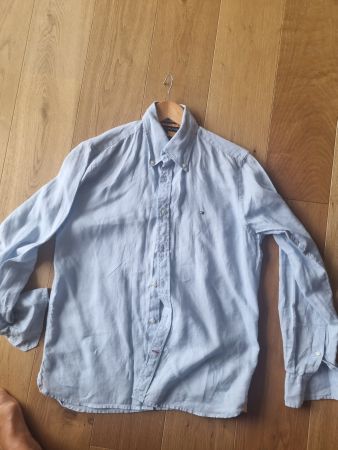 Hemd Hilfiger Leinen L