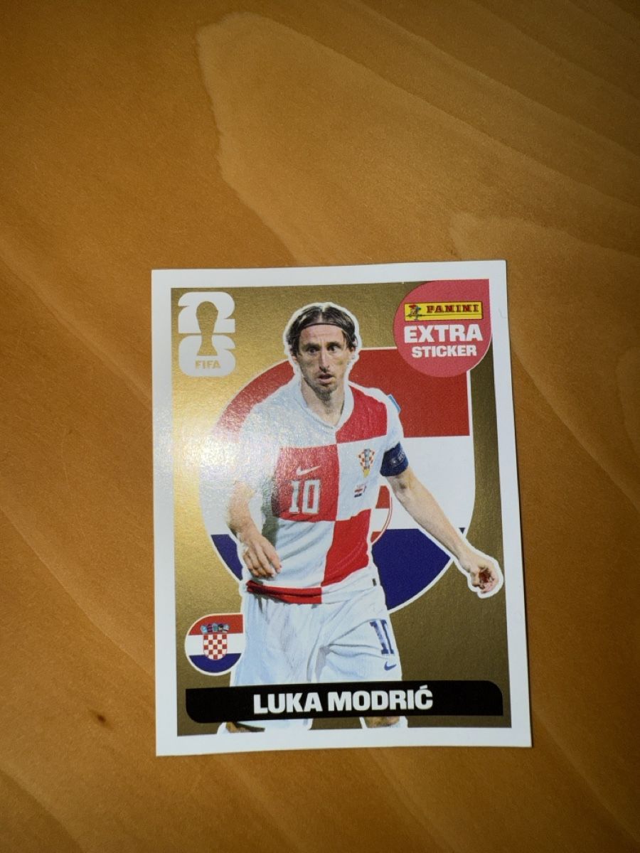 Panini Cartes à collectionner: Panini Extra Sticker Gold - Luka Modric – Neuf avec emballage d'origine à Fehraltorf par ize_kl5m