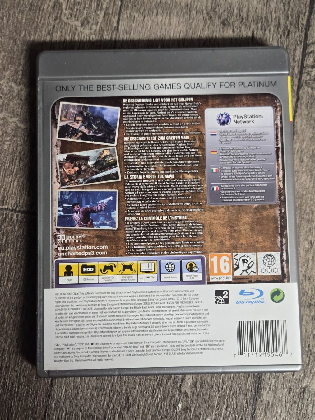 Spiele: Uncharted 2 - PS3 – Gebraucht aus Crémines von Blakedrake 1