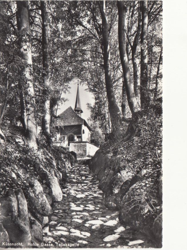 Cartoline postali: Hohle Gasse 1961 – Usato da Bürglen TG venduto da StampGraf