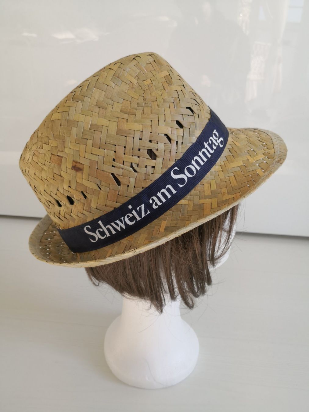 Copricapi, berretti & cappellini: 🤩STROH-HUT MIT BAND NEU – Nuovo (secondo la descrizione) da Olten venduto da Naja-Twins-Twins 5