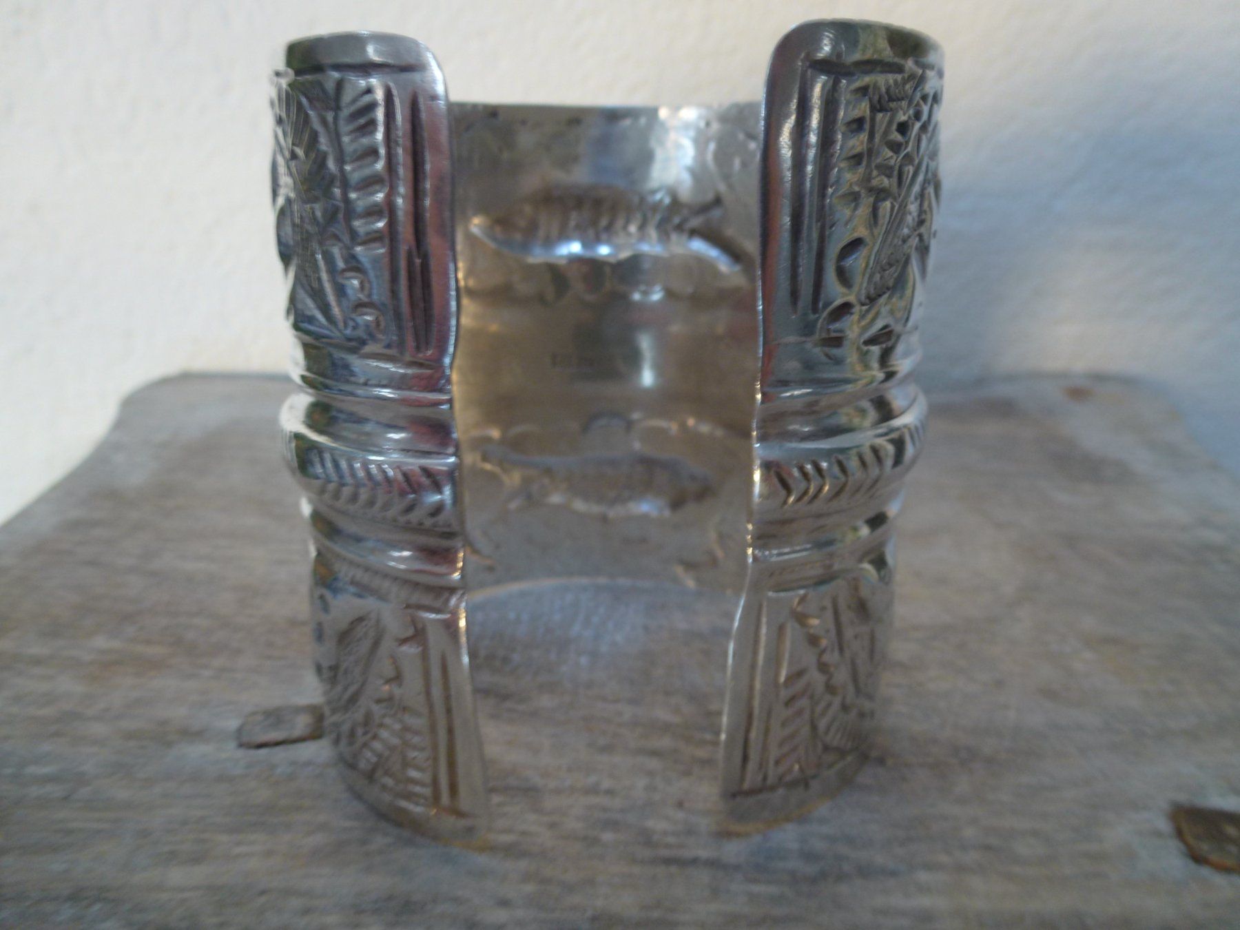 Armbänder & -reifen: Vintage Armreif Silber / Fisch – Gebraucht aus Esslingen von FetteSchnecke 2