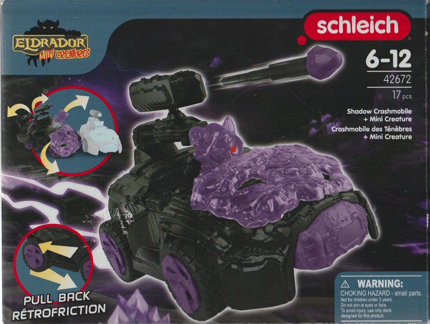 Schleich Giocattoli: SCHLEICH ELDRADOR MINI CREATURES 42672 SHADOW CRASHMOBILE + – Nuovo (secondo la descrizione) da Vezia venduto da Aquarius_Age