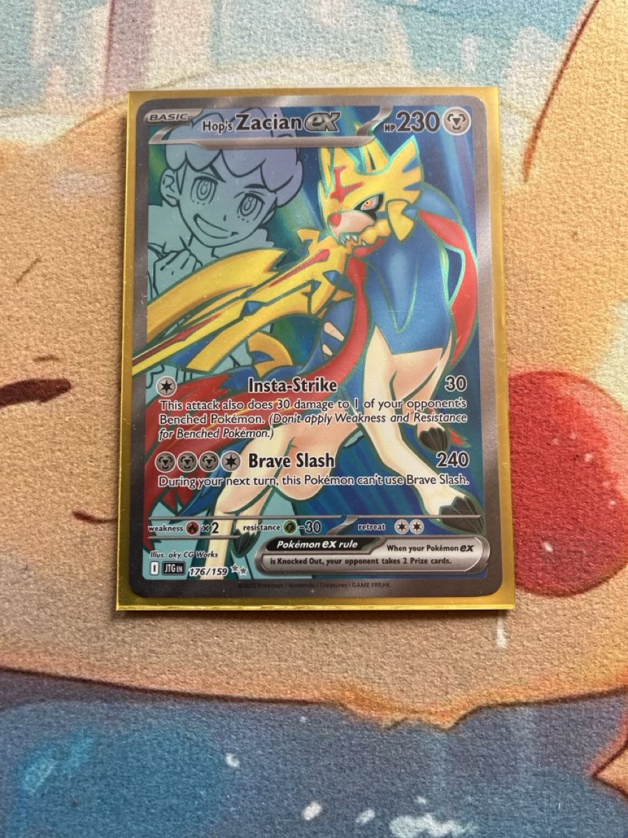 Pokémon Sammelbilder & Trading cards: Hops Zacian Jtg 176/159 Full Art – Neu (gemäss Beschreibung) aus Brittnau von DodgeVan