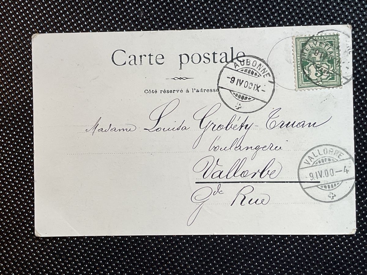 Ansichtskarten: Ste’Croix 1900er Jahre – Gebraucht aus Strengelbach von Aschatan5 1