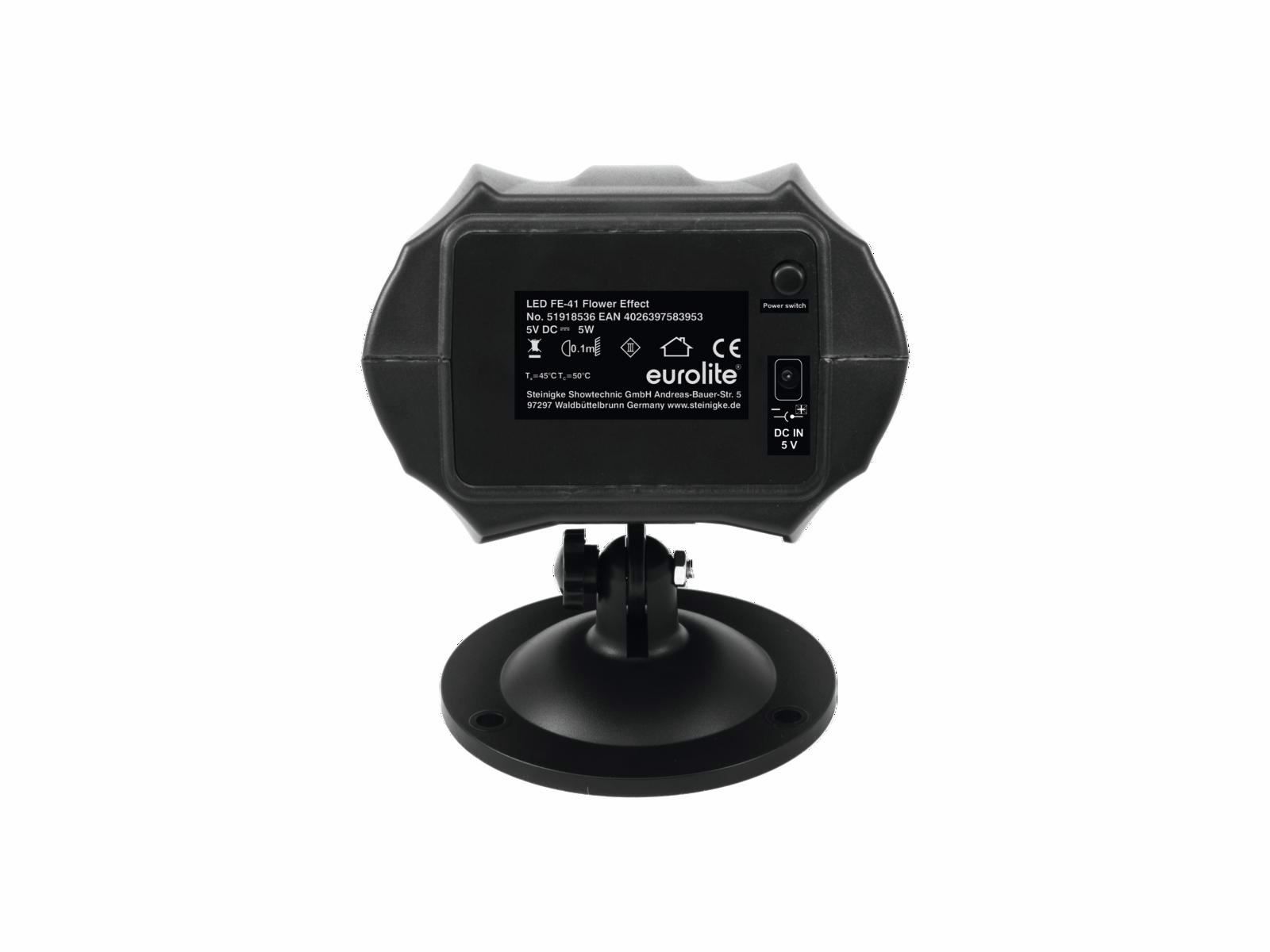 Illuminazione & Effetti luce: EuroliteLED FE-41 Flowereffekt – Nuovo e nell'imballaggio originale da Däniken SO venduto da Profog1 5