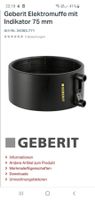 Geberitshweissmuffe 75mm
