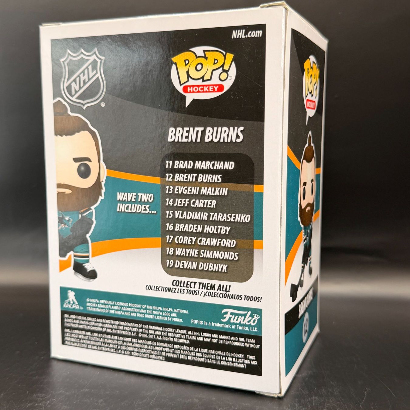 Funko Statuette: Funko Pop! NHL Brent Burns 12 – Usato da Düdingen venduto da Nerdworld 1