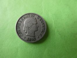 Schweiz 1892, 5 Rappen