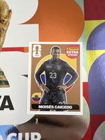 Bronze Moisés Caicedo Panini Extra Sticker Fussball WM 2026