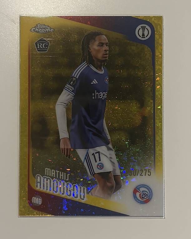 Cartes à collectionner: MATHIS AMOUGOU /275 TOPPS CHROME – D'occasion à Zürich par rub_87sh