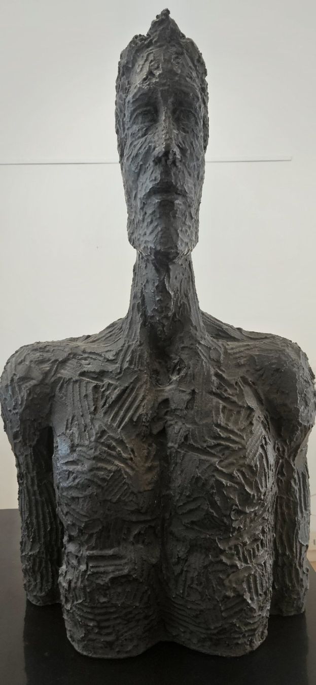 Sculture & Statue: MILAN SPACEK/ TORSO MANN/ Höhe: cm 80 – Usato da Rieden AG venduto da mar_97nb