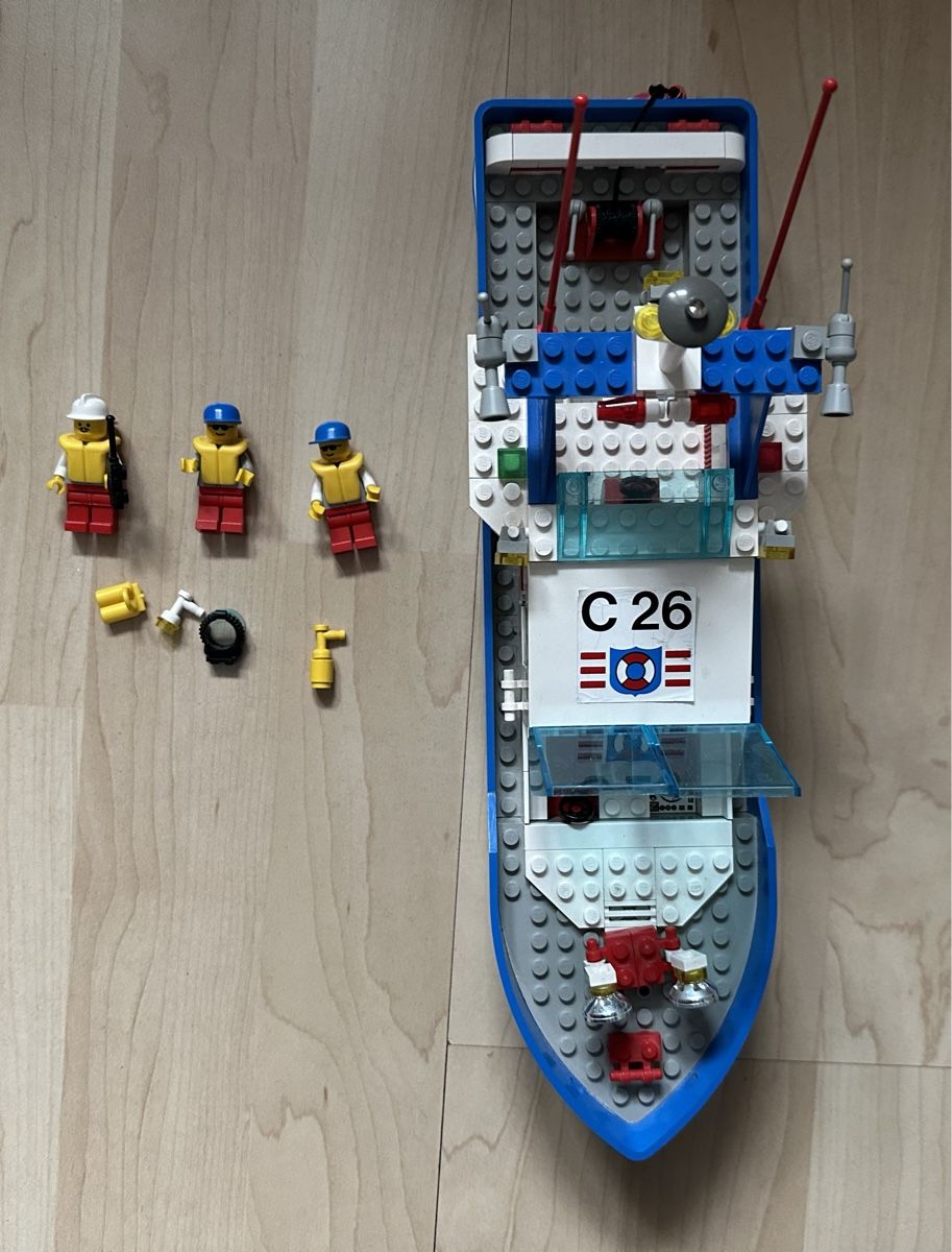 Lego Giocattoli: Lego System 4022 Seecutter C26 Schnellboot Boot – Usato da Haegendorf venduto da Chruege 9