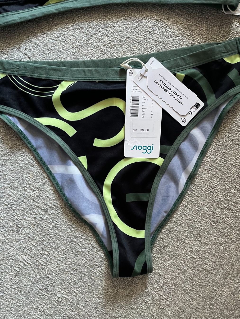 Sloggi Costumi da bagno & Bikini: Bikini SLOGGI S, M, oder L. Fabrikneu – Nuovo e nell'imballaggio originale da Kleindöttingen venduto da nev_tn7c 1