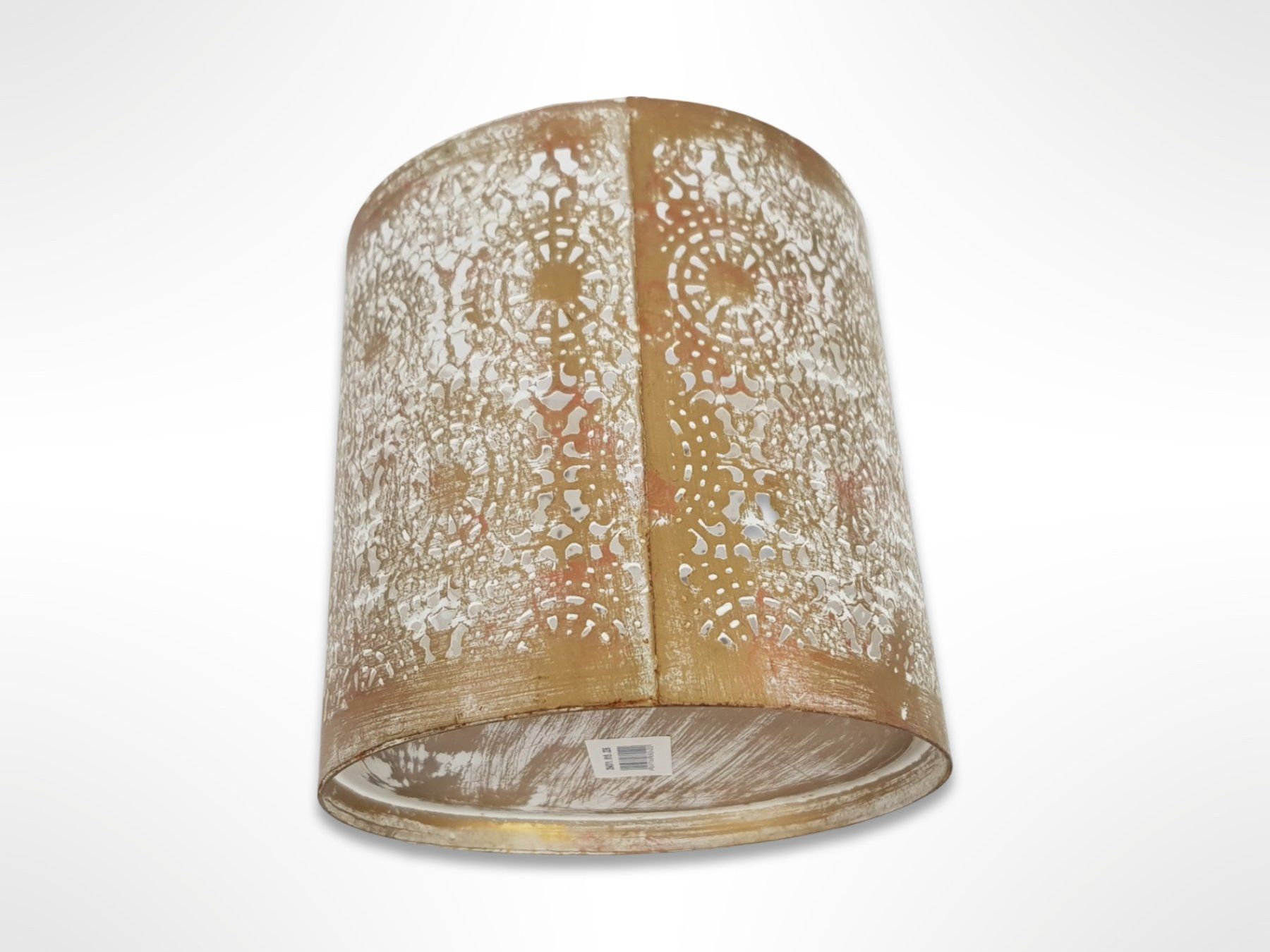 Contenitori & Simili: Blechtopf mit Stanzmuster weiss/gold – Usato da Suhr venduto da Restwert_Suhr 2
