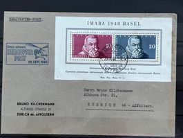Brief IMABA 1948, Helikopter Post