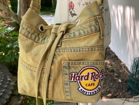Tasche Denim, Jeans, Levis, Hard Rock Cafe, Upcycling, neu
