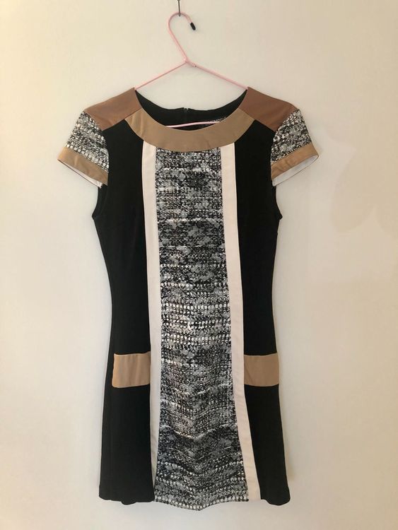 Robe Femme Rinascimento Taille S - Multicouleur, Manches Longues évasées - Neuf Avec étiquettes