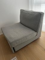 Ikea Schlafsofa grau ausziehbar mit Lattenrost