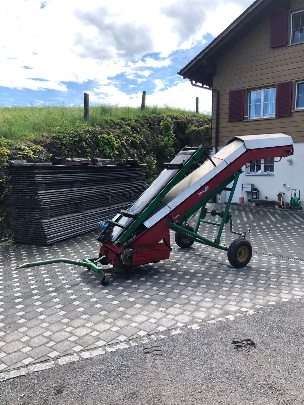 Macchine per carico, silaggio e trasporto: Förderband Blaser – Usato da Neuheim venduto da ste_g922 2