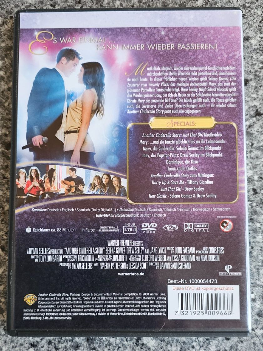 Tutti i DVDs: CINDERELLA STORY- EIn Tanzmärchen/ DVD – Usato da Geuensee venduto da jes_9xyk 1