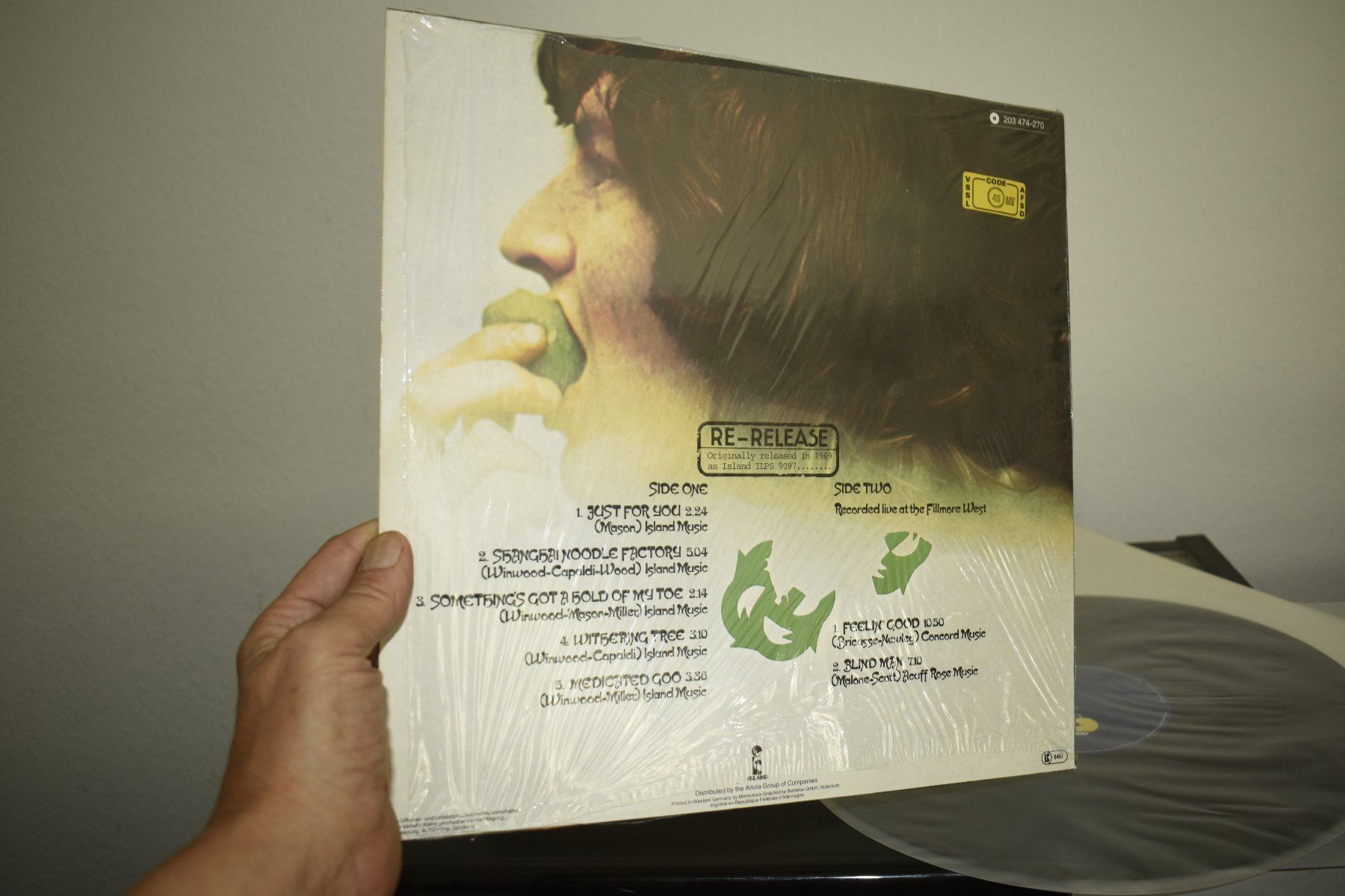Schallplatten: Traffic – Last GERMANY LP VG++/VG++ – Gebraucht aus Pfaffhausen von mono_rec 1