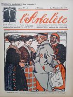 L'Arbalète. Journal satirique suisse, dessins d'Edmond Bill