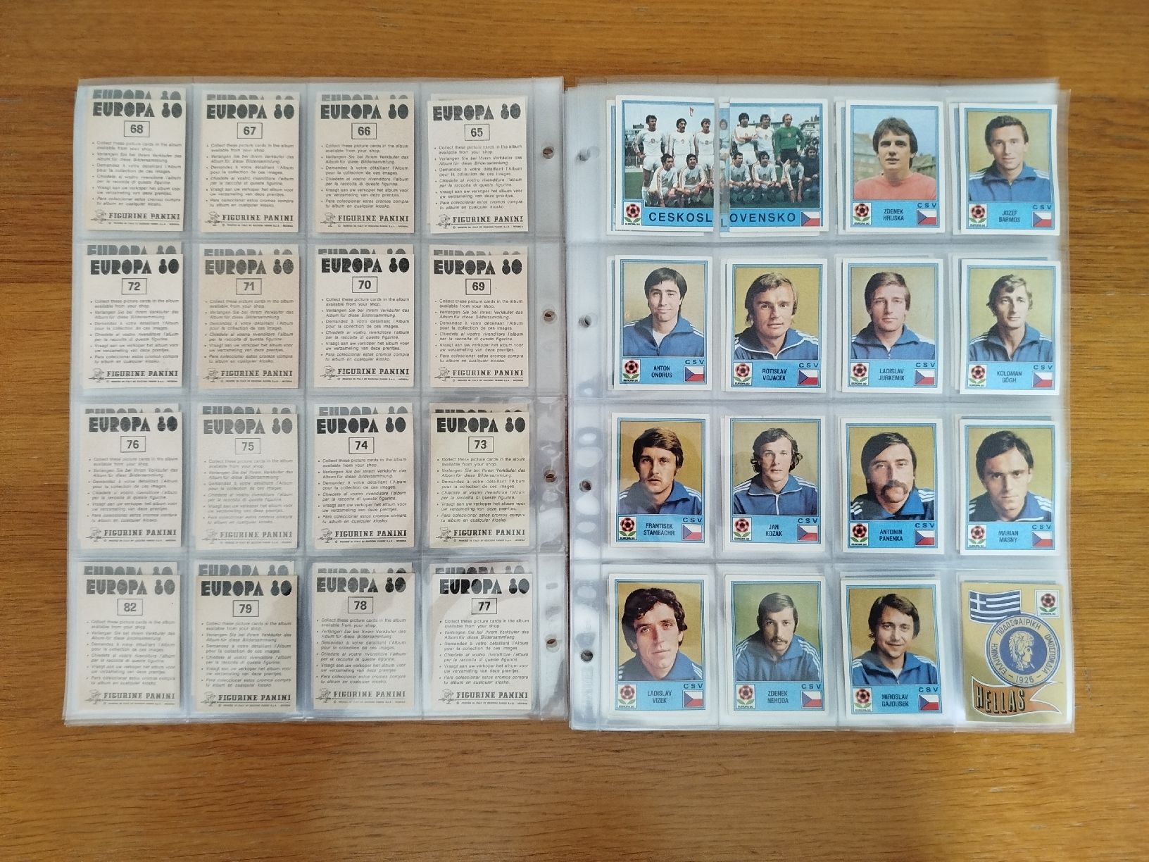 Panini Sammelbilder & Trading cards: Panini EM80 kompl.loses Sticker Set -1 – Gebraucht aus Wettingen von mirna04 3