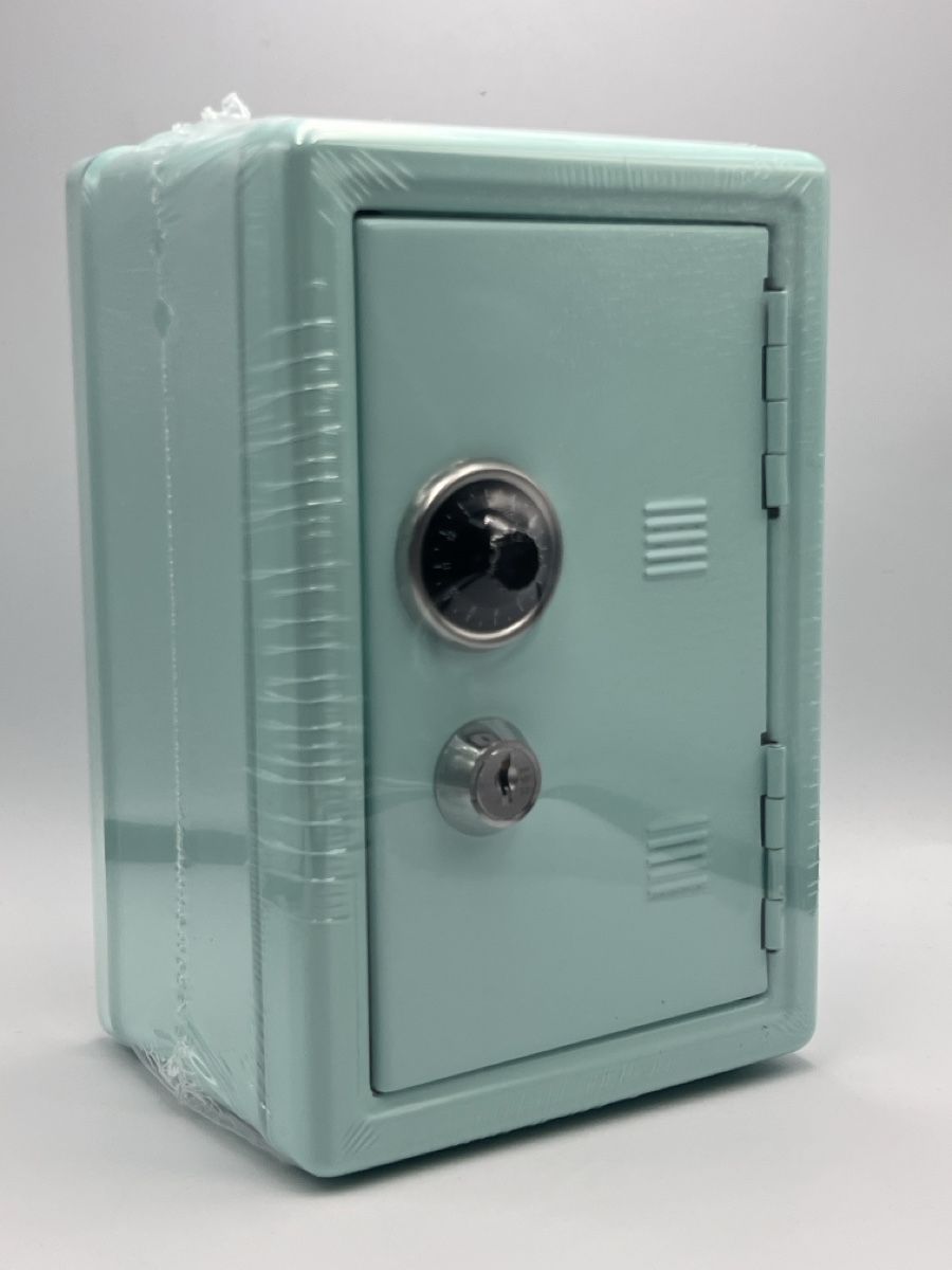 Casseforti: Mini Safe mintgrün, Neu, Schlüssel! – Nuovo e nell'imballaggio originale da Emmen venduto da VK-Retail