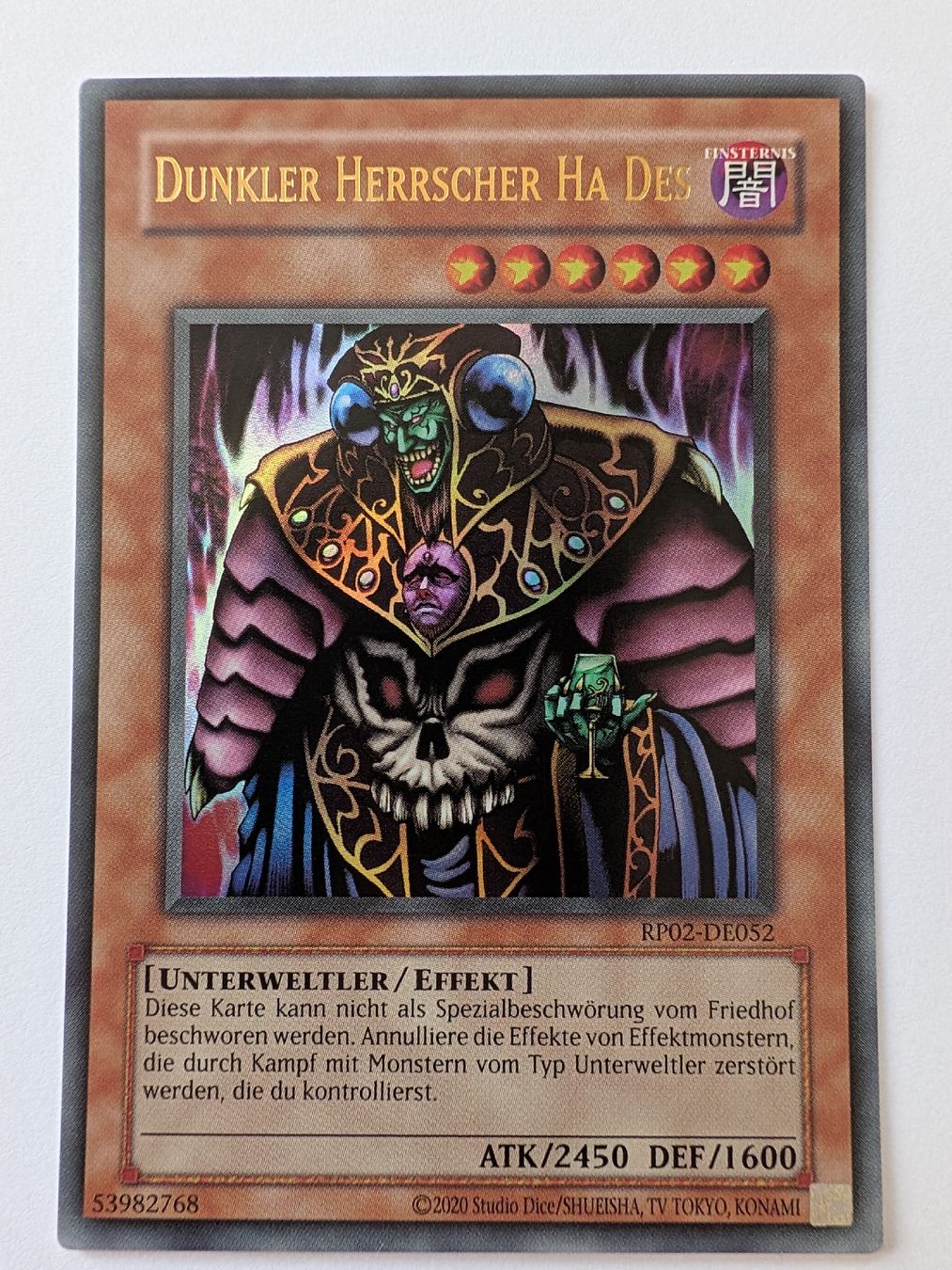 Yugioh Sammelbilder & Trading cards: Dunkler Herrscher Ha Des – Neu (gemäss Beschreibung) aus Märstetten von eri_9lt8