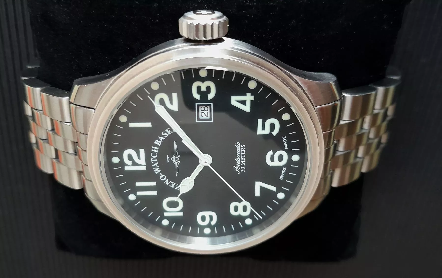Zeno Orologi: Zeno Watch Basel Automatic Oversized – Usato da Buchs SG venduto da Radixx 7