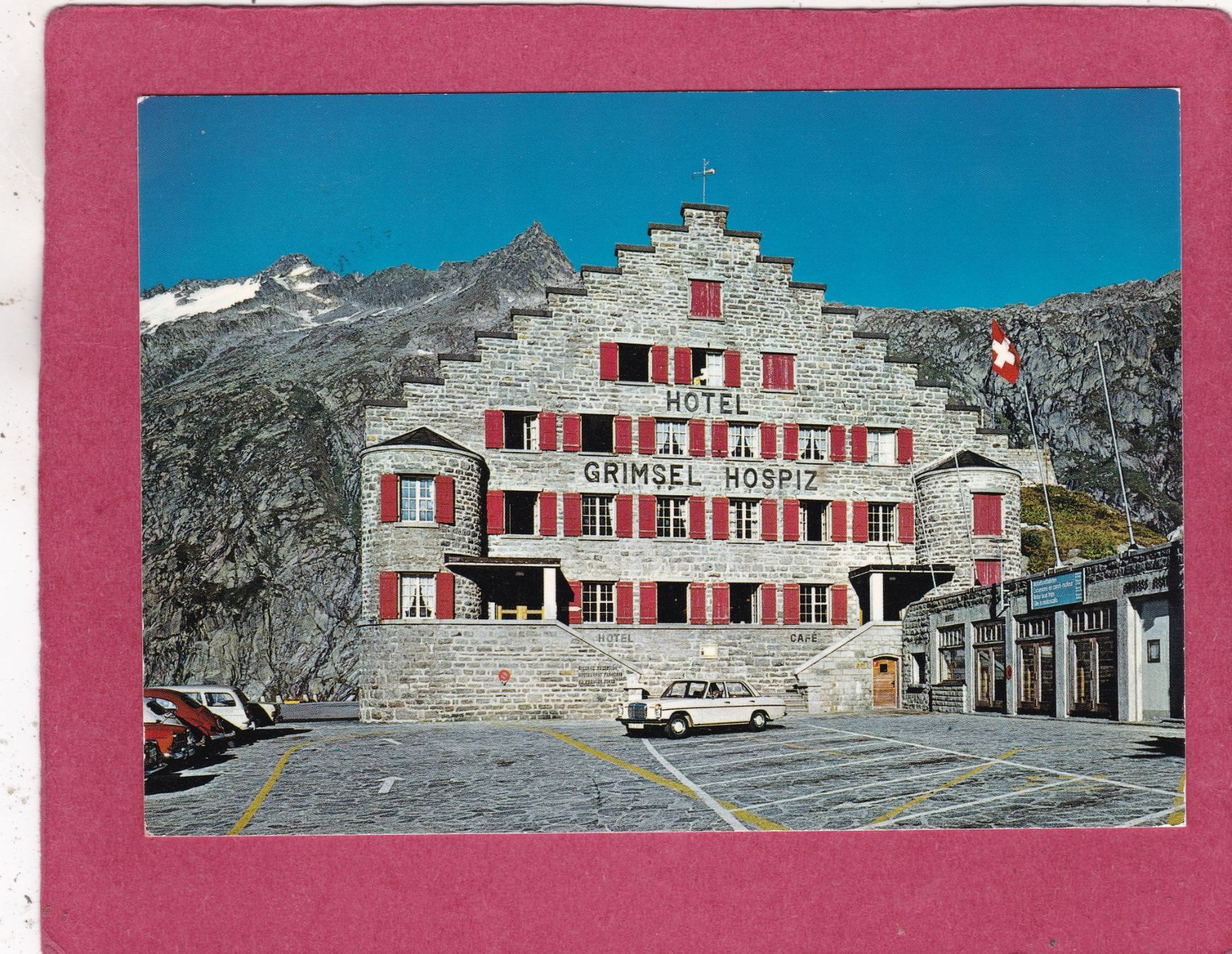 Cartes postales: Hotel Grimsel Hospiz Gerstenhörner 1980 – D'occasion à Herisau par Lisegrat2008