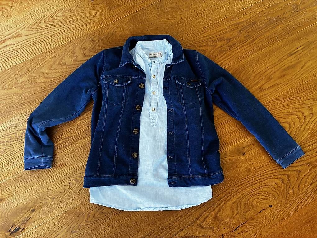Lotti & Set di vestiti: 2x Hemd 1x Jeansjacke 140 – Usato da Männedorf venduto da lachen2011 2
