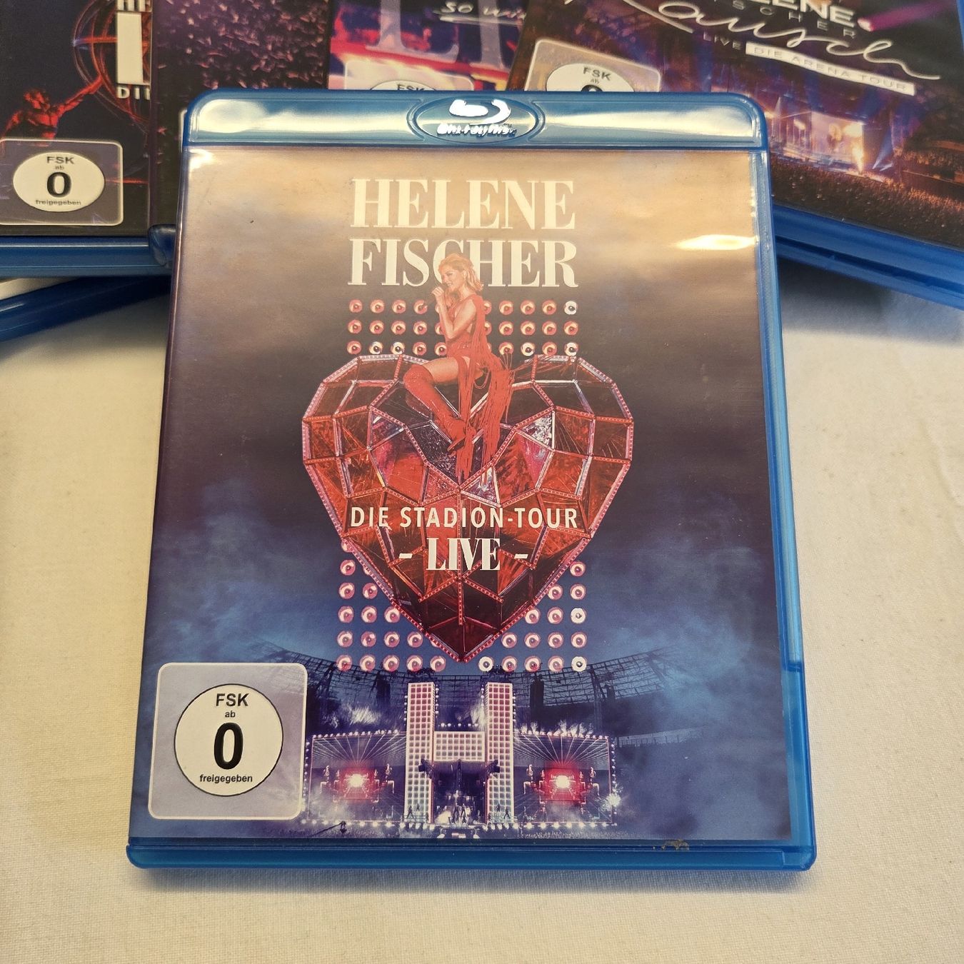 Alle DVDs: 6x Helene Fischer Blu-ray Konzerte – Gebraucht aus Stans von Ducati16 2