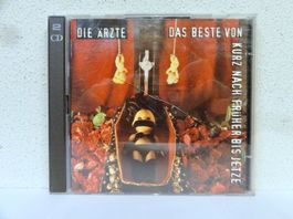 2 CD DIE ÄRZTE / DAS BESTE VON KURZ NACH FRÜHER BIS JETZE