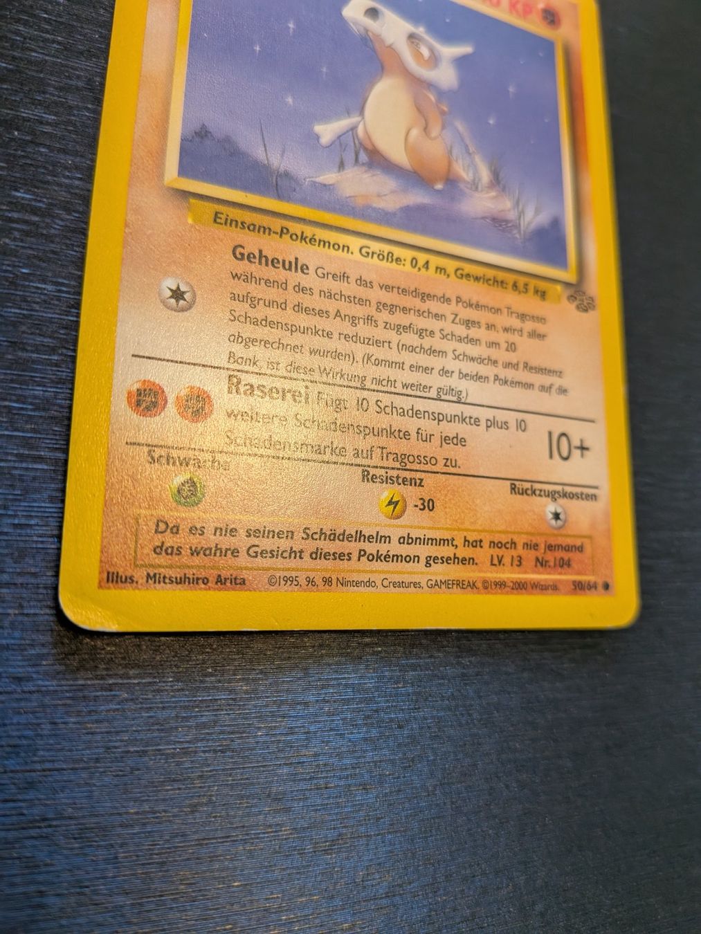 Pokémon Carte collezionabili: Jungle Cubone / Tragosso 50/64 DE Ab 1 – Usato da Paradiso venduto da Pkmn10 1