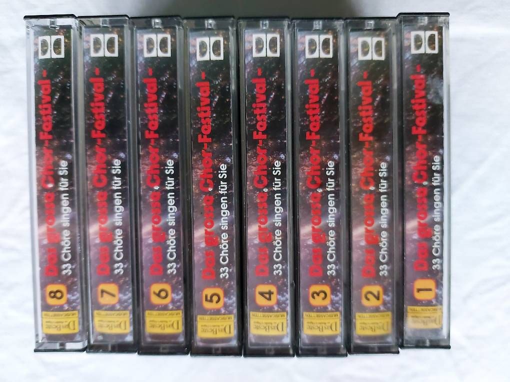 Musicassette: 8 Stück MC Musikkassetten – Usato da Seuzach venduto da Heinz7947