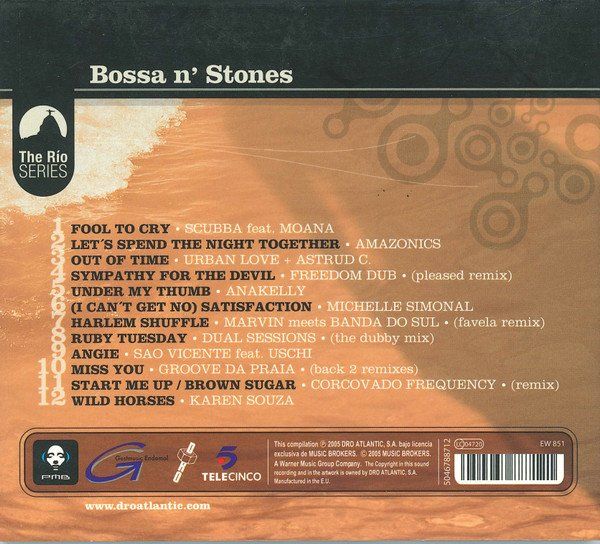 CD: CD V.A. - Bossa n'Stones (Digipak, 2005) – Usato da Möriken AG venduto da mineralia 1