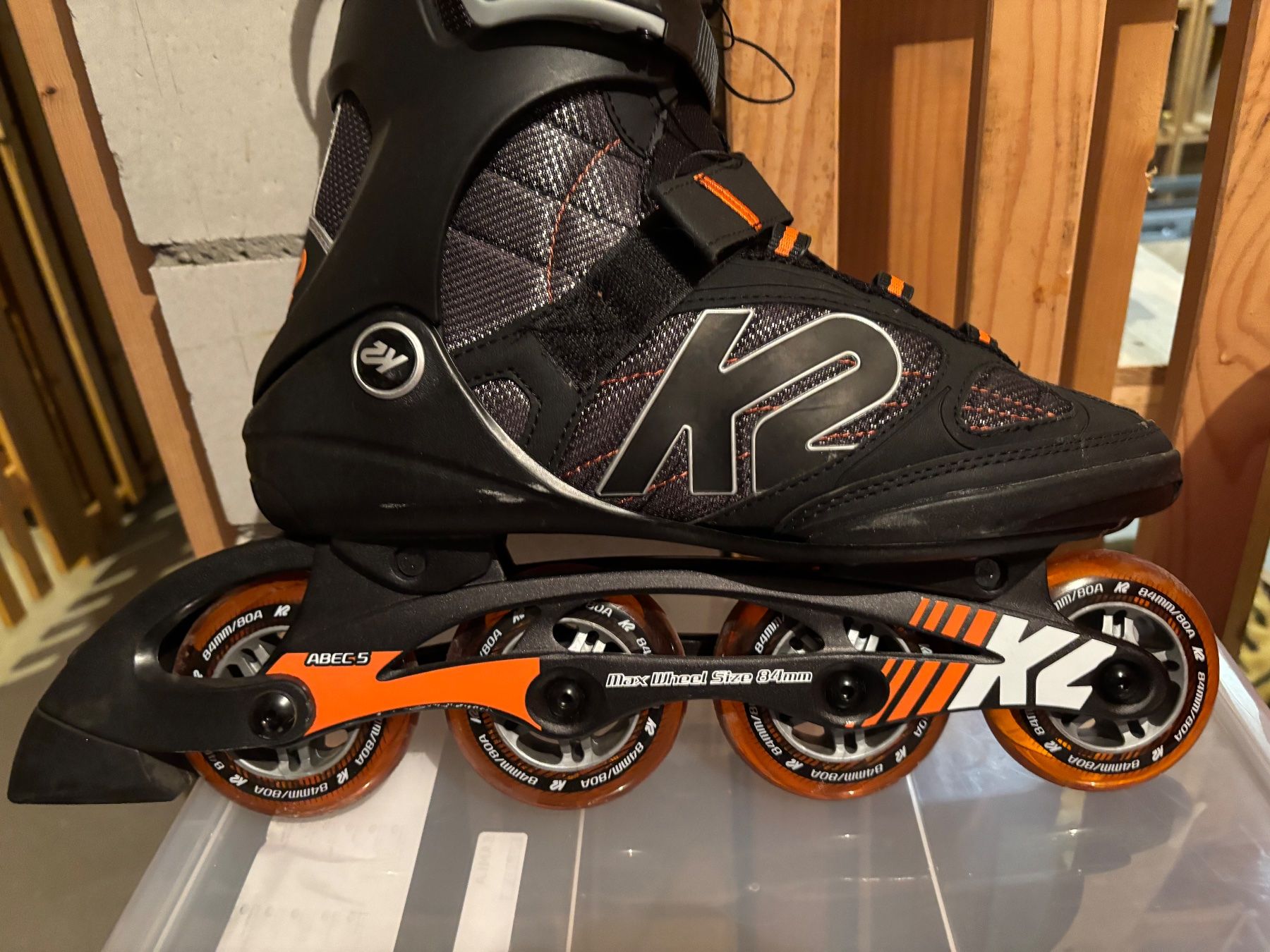 K2 Pattini in linea & Pattini a rotelle: Inline Skates K2 plus Helm beides 1 mal getragen – Usato da Volketswil venduto da pupfi