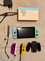 Nintendo Switch Animal Crossing Edition + Game  4 Joysticks