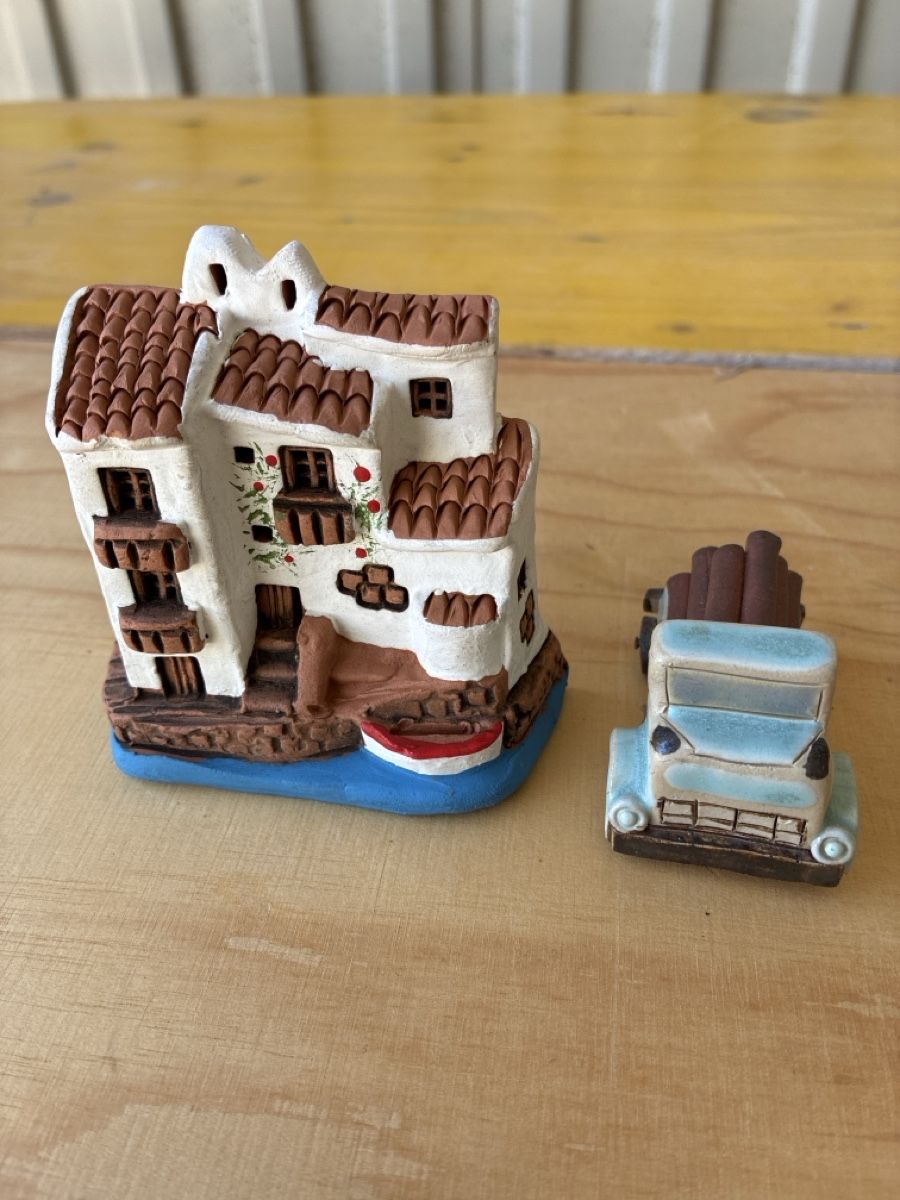 Tutte le decorazioni: Maison terre cuite et artisanat camion  – Usato da Lully FR venduto da myr_pzt8