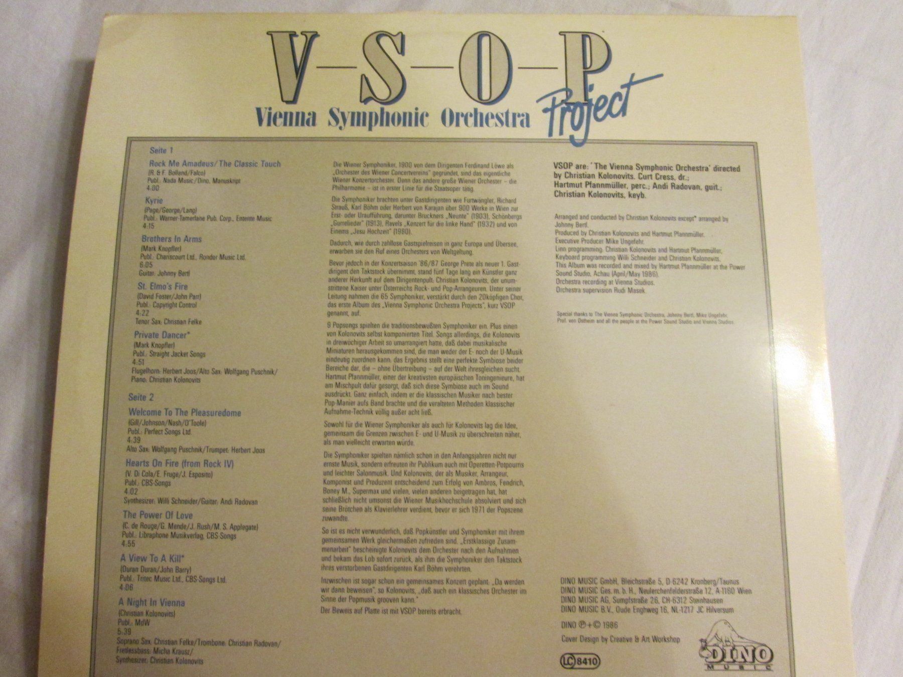 Schallplatten: Vienna Symphonic Orchestra Project - LP Vinyle 33T – Gebraucht aus la Chaux-de-Fonds von Lampe 4