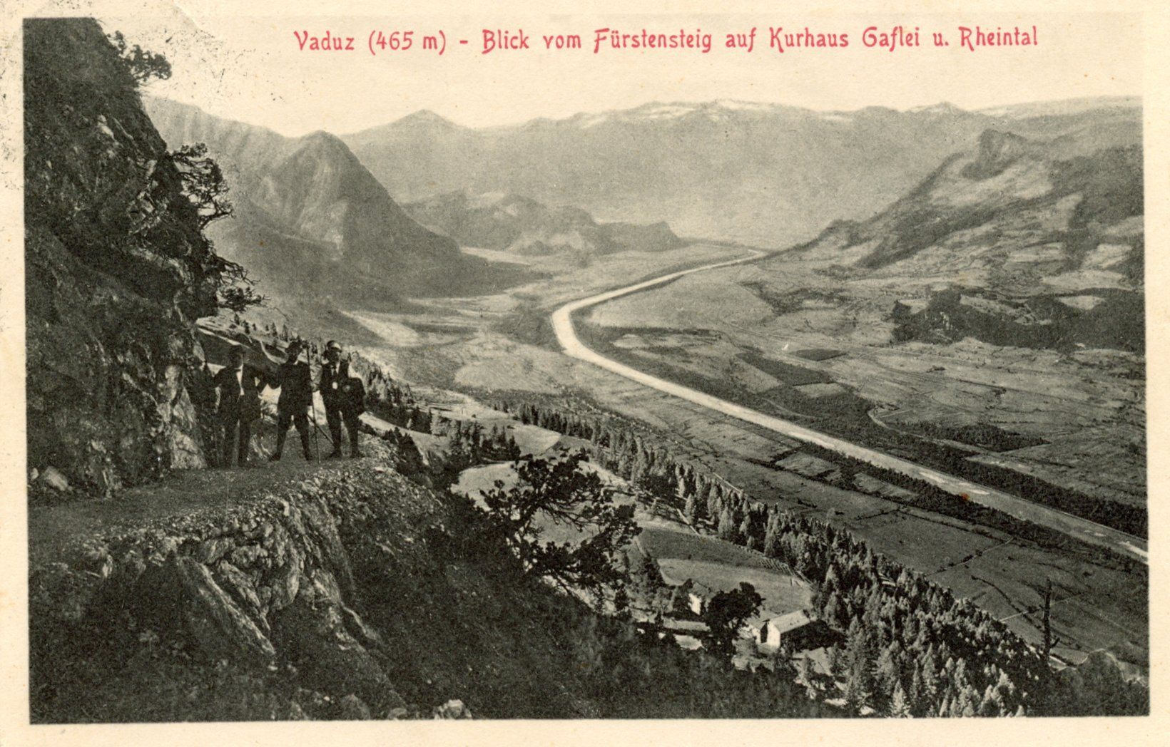Cartoline postali: LIechtenstein Alpen AK – Usato da Ruggell venduto da spalkur42
