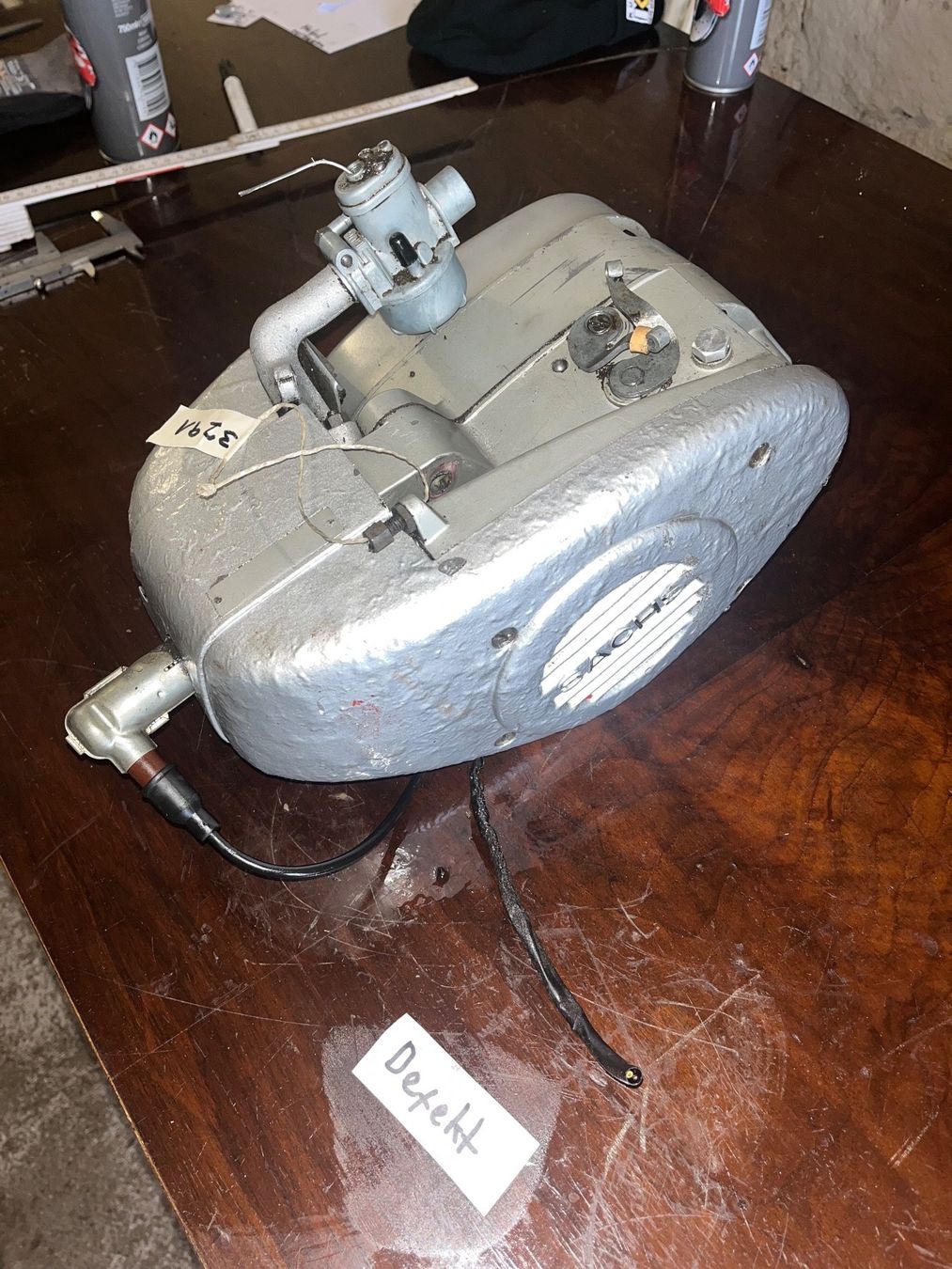 Sachs Parti ricambio per ciclomotori: Sachs 503 Handschalter Motor – Difettoso da Fahrni b. Thun venduto da berger_tuning34 2