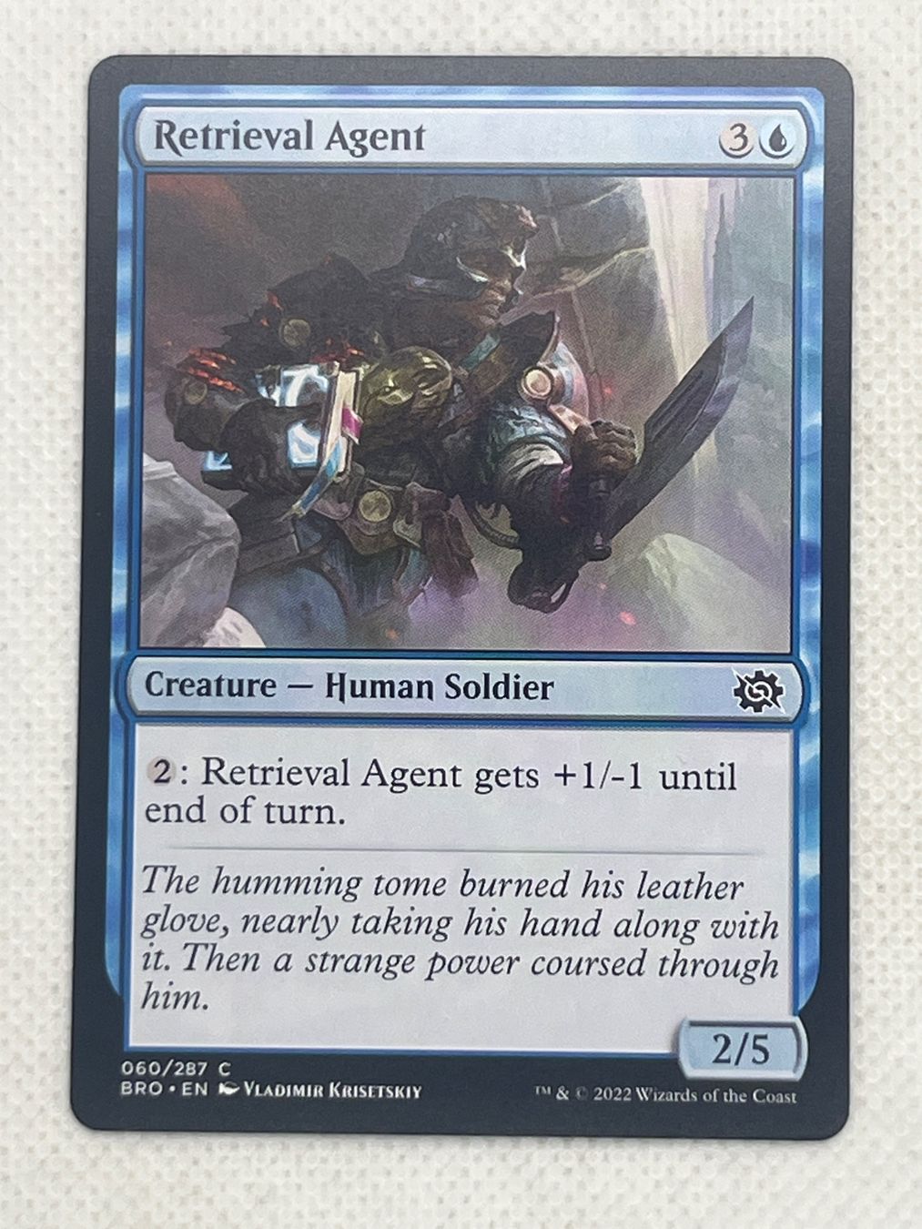 Magic The Gathering Carte collezionabili: Magic The Gathering Karte: Retrieval Agent – Usato da Hinterkappelen venduto da Kim1992