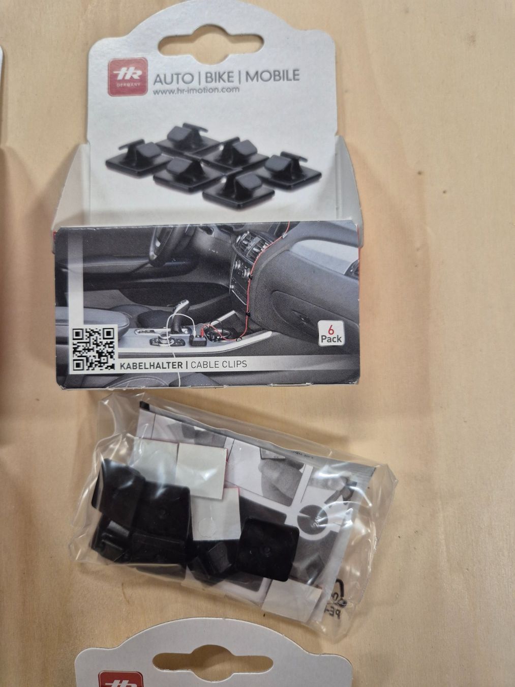 Altro Materiale elettrico: Kabelhalter Clips 6 Stk pro Pack, 5Pack Auto Motorrad Trakto – Nuovo e nell'imballaggio originale da Ibach venduto da Muoatahirsch 1