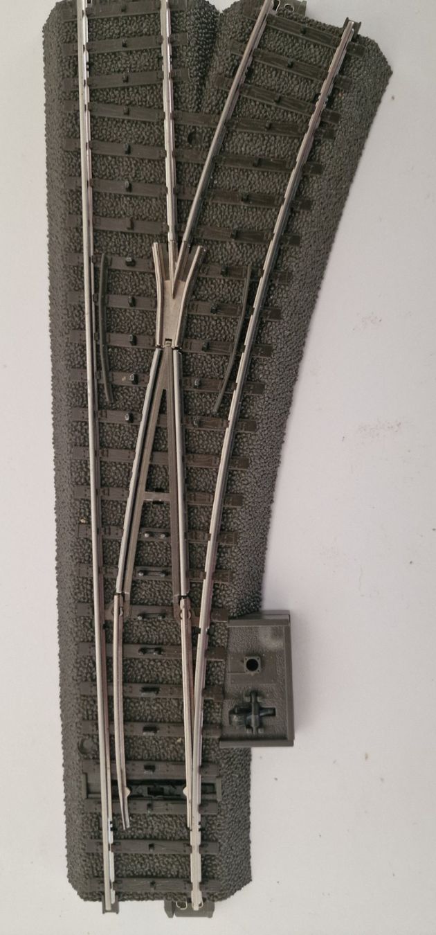 Märklin Modellini di ferrovie: C-gleis Weiche Märklin 24612 – Usato da Dulliken venduto da Ginoeffel