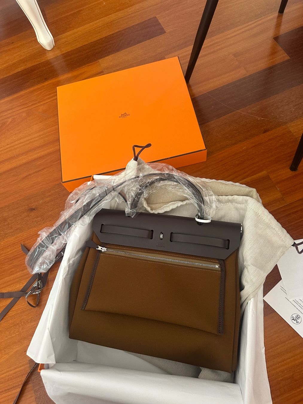 Hermès Borse da donna: Hermes Herbag 31 retourne bag – Nuovo e nell'imballaggio originale da Kilchberg ZH venduto da cruella 1
