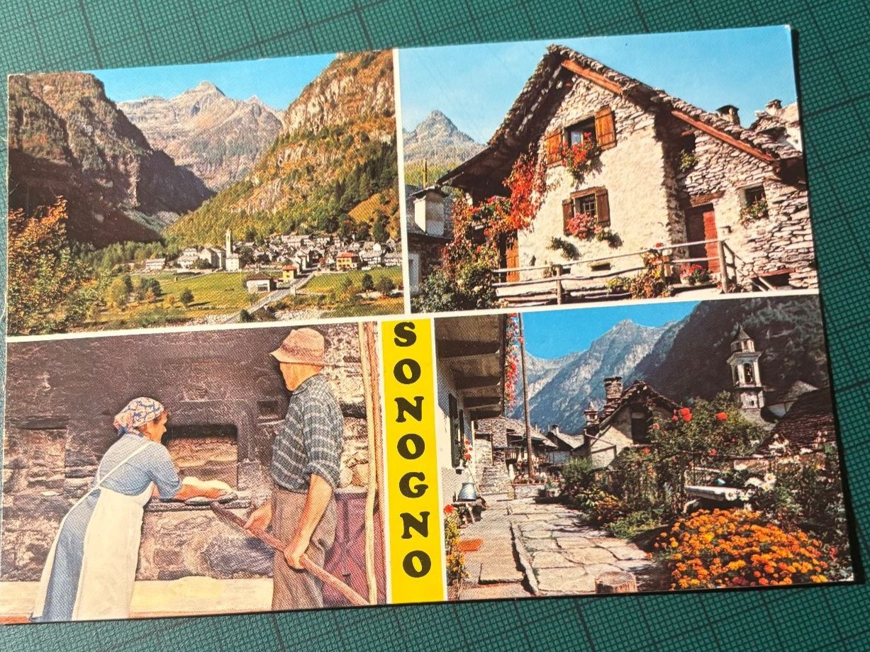 Ansichtskarten: AK SONOGNO TI. – Gebraucht aus Utzenstorf von Rose0303 1