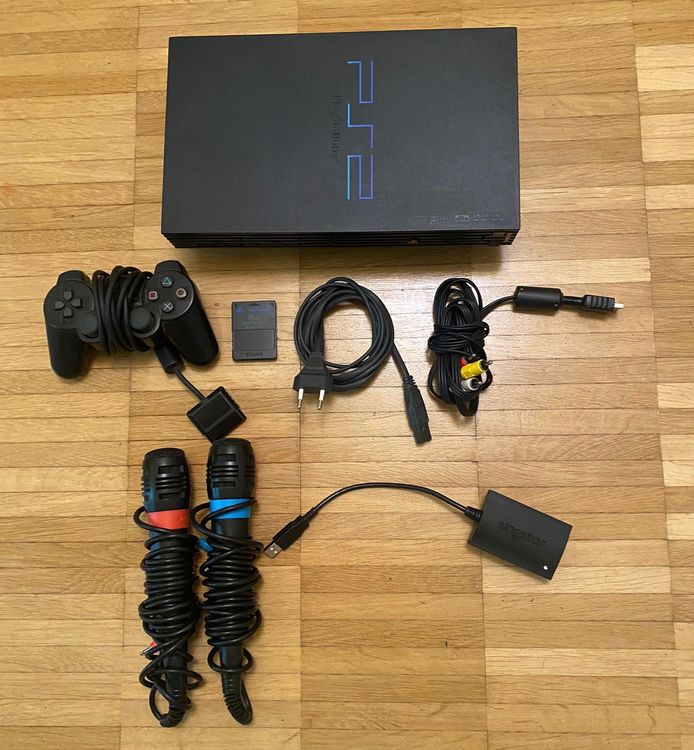 Playstation 2 Konsole + SINGSTAR SET Kaufen auf Ricardo